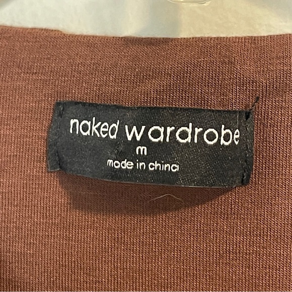 Naked Wardrobe Brown Croptop M - Picture 4 of 5